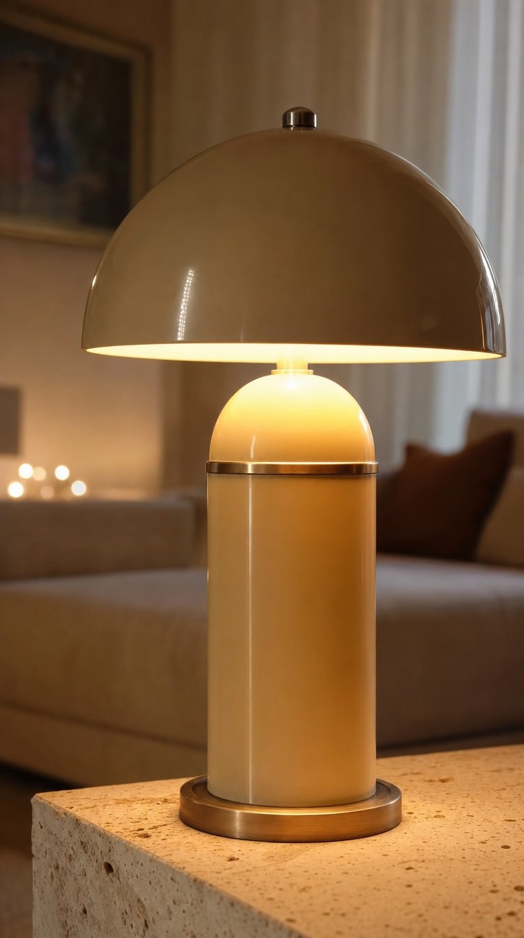 Mushroom-Lampe